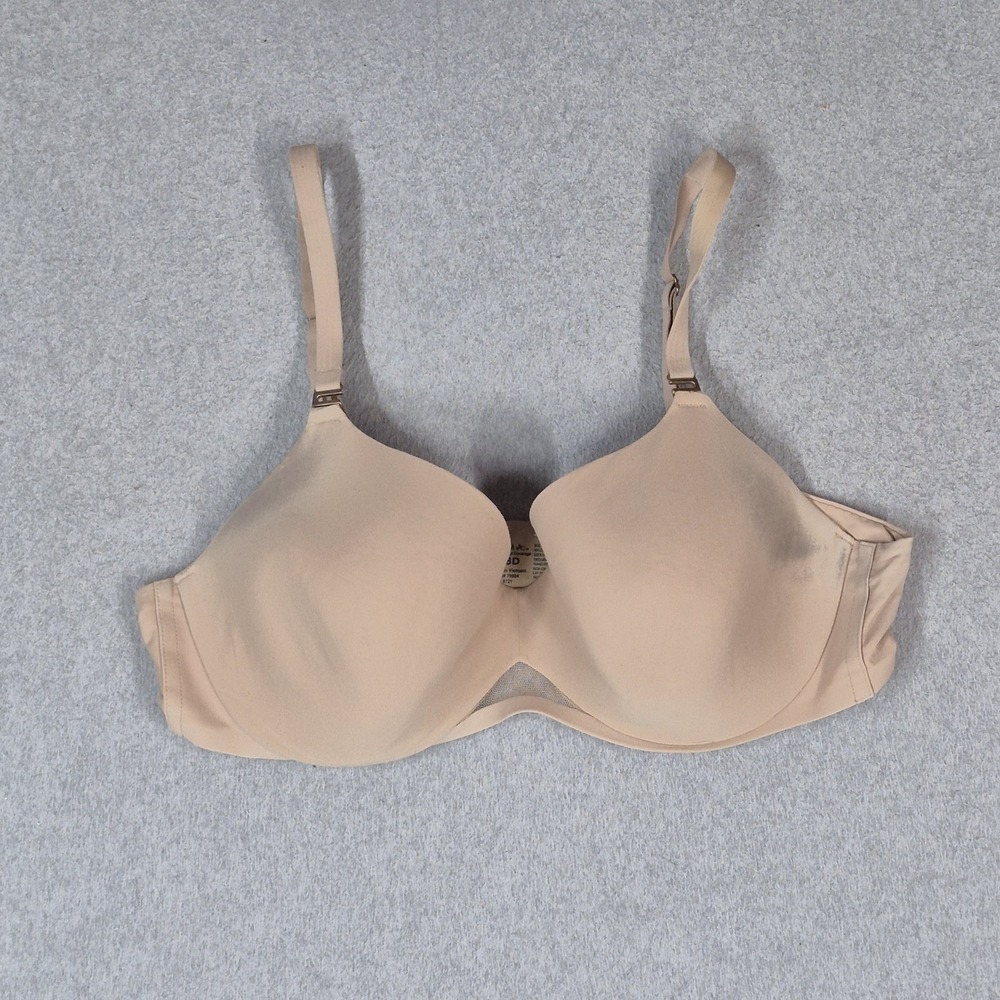Soma Women Bra 38D Beige Bodify Perfect Coverage Full Adjustable Strap READ